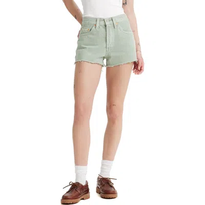 Levi's® 501® Original Denim Cutoff Shorts In Dusty Lily Pad