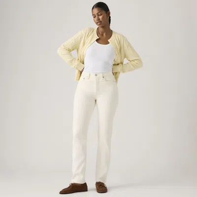 Levi's 501 Original Fit Women's Jeans 34x30 In White