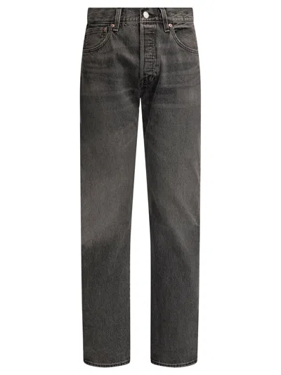 Levi's 501 Original Jeans Black In Gray