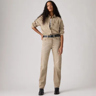 Levi's 501 Original Jeans In Brown