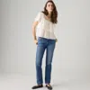 Levi's 501 Original Jeans In Medium Wash / Array Away