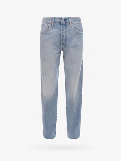 Levi's 501 Original Jeans  With Iconic Tag In Blue