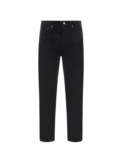 Levi's 501 Original Straight-leg Jeans In Black