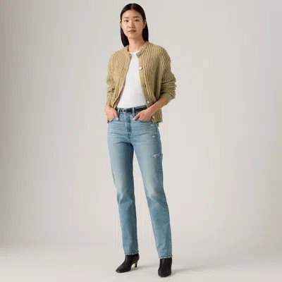 Levi's 501 Original Women's Jeans 34x32 In Blue