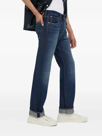 Levi's 501 Riveted Denim In Blue