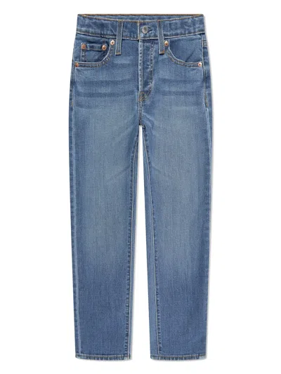 Levi's Kids' 501 Straight-leg Jeans In Blue