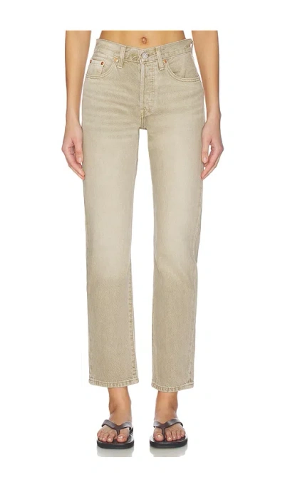 Levi's 501 Straight In Brown
