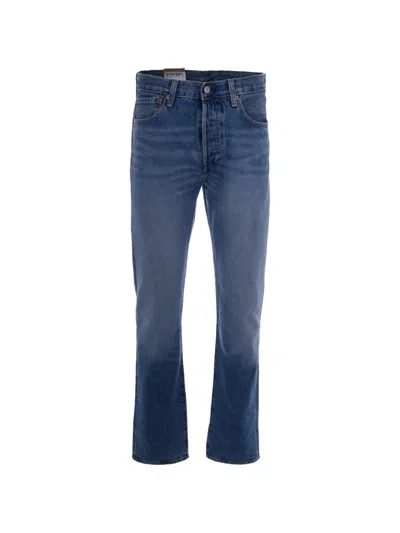 Levi's 501 Straight-leg Jeans In Blue