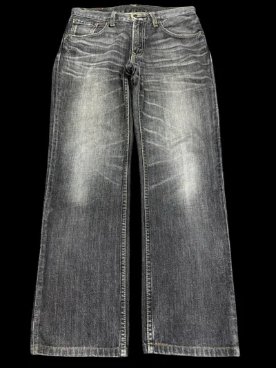 Pre-owned Levi's 502 Beautiful Denim F766 In Black