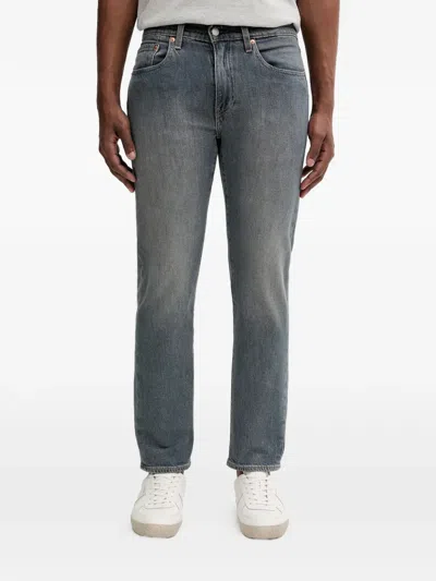 Levi's 502 Button Tapered Jeans In Blue