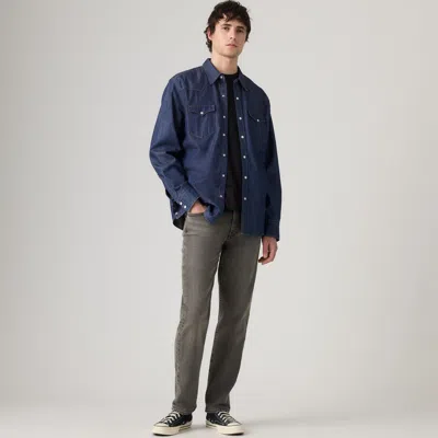 Levi's 502 Taper Jeans In Gray