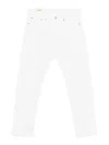Levi's 502 White Button-fly Jeans With Regular Fit In White