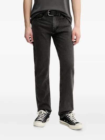 Levi's 505 Classic Five-pocket Jeans In Gray
