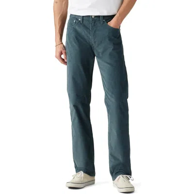 Levi's® 505™ Regular Corduroy Straight Leg Jeans In Dark Slate