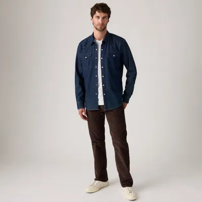 Levi's 505 Regular Fit Corduroy Men's Jeans 36x32 In Brown