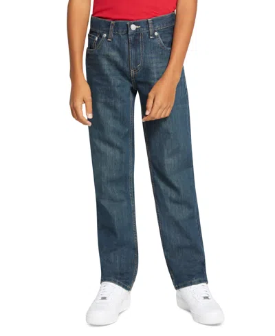 Levi's Kids' 505 Regular Fit Jeans, Big Boys In Blue