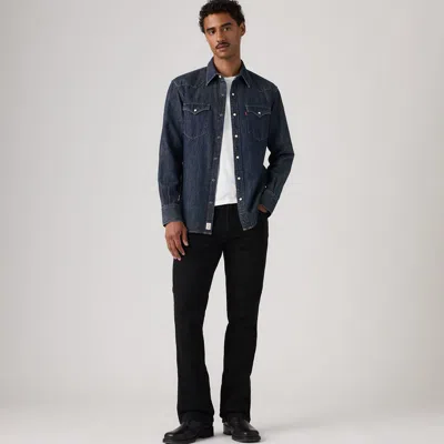 Levi's 507 Western Slim Bootcut Men's Jeans 28x30 In Black