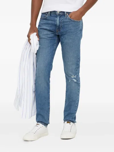 Levi's 512 Ripped Jeans In Blue