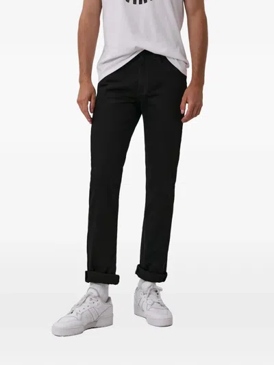 Levi's 514 Straight-leg Jeans In Black