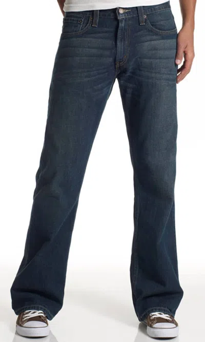 Levi's 527 Slim-fit Boot-cut Lower-rise Jeans In Overhaul In Blue