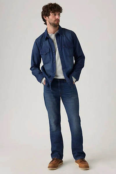 Levi's 537 Western Bootcut Jeans In Blue