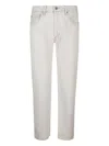 Levi's 555 Logo-patch Straight-leg Jeans In Gray