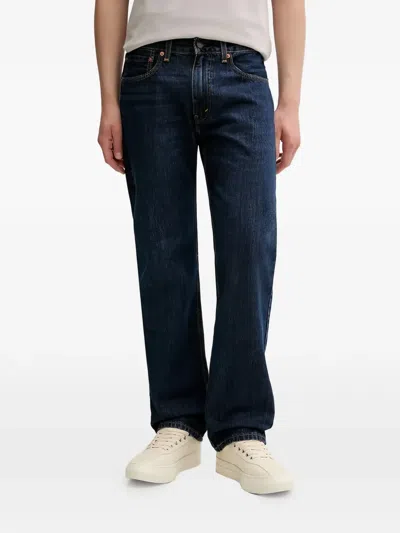 Levi's 555 Relaxed Straight Denim Jeans In Blue