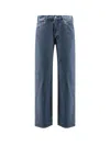 Levi's Logo-tagged Buttoned Jeans In Blue