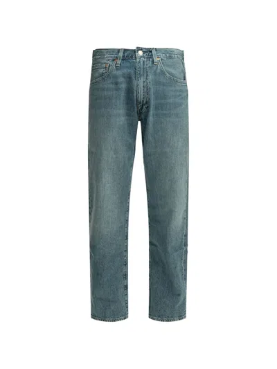 Levi's 555 Relaxed Straight Jeans In Blue