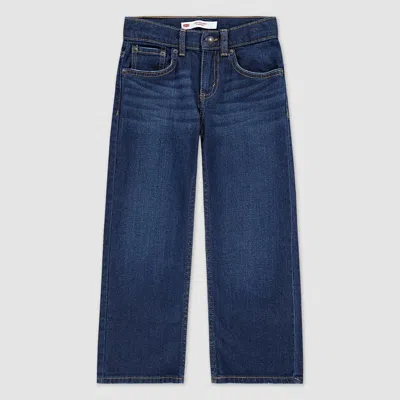Levi's 555 Relaxed Straight Jeans Little Boys 4-6x 7x In Blue