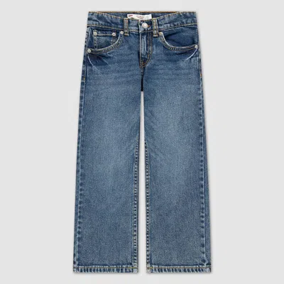 Levi's 555 Relaxed Straight Jeans Little Boys 4-6x 7x In Brown