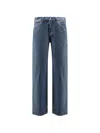 Levi's Logo-tagged Buttoned Jeans In Blue