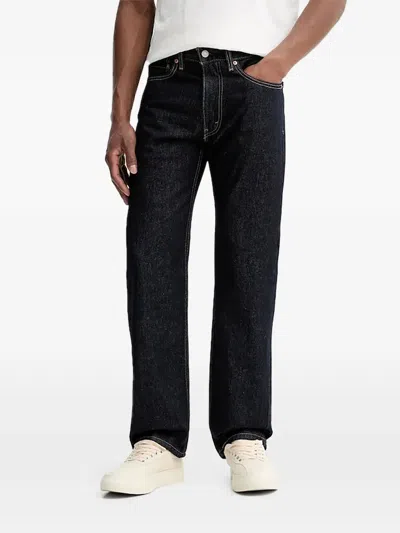 Levi's 555 Straight-leg Jeans In Black
