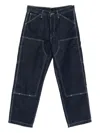 Levi's 568 Loose Straight Fit Double Knee Jeans In Morning Classical In Blue