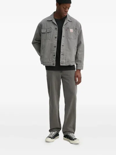 Levi's 568 Loose-fit Jeans In Gray