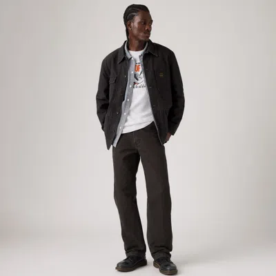 Levi's 568 Loose Straight Carpenter Pants In Black