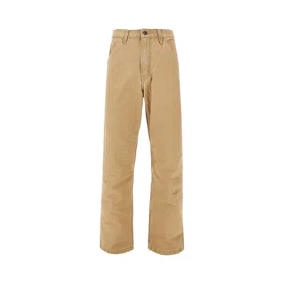 Levi's 568 Loose Straight Carpenter Pants In Brown