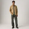 Levi's 568 Loose Straight Double-knee Carpenter Men's Pants 34x34 In Green