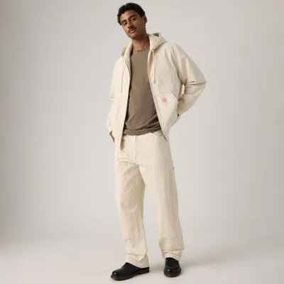 Levi's 568 Loose Straight Double Knee Lightweight Carpenter Pants In Neutral