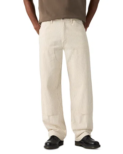 Levi's 568 Loose Straight Fit Double Knee Jeans In Neutral