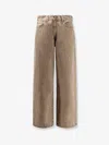 Levi's Levi S 578 Baggy Beige Corduroy Pants In Brown