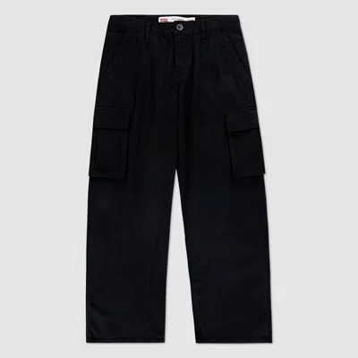 Levi's 578 Baggy Fit Cargo Pants Big Boys 8-20 12 In Black