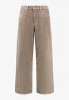 Levi's Levi S 578 Baggy Beige Corduroy Pants In Neutral