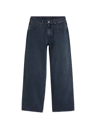 Levi's 578 Logo-patch Straight-leg Jeans In Blue