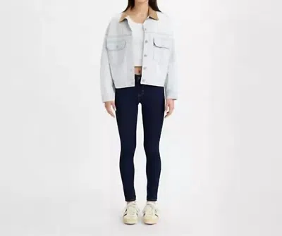 Levi's 710 Super Skinny Jeans In Midnight Blue