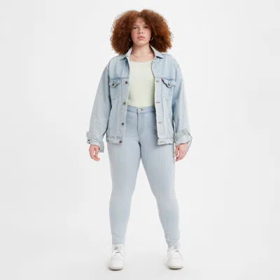 Levi's 711 Skinny Women's Jeans (plus Size) 20s In Gray