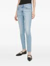 Levi's 711 Two-button Jeans In Blue