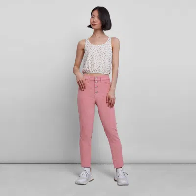 Levi's 721 Corduroy High Rise Button Front Skinny Women's Pants 25x30 In Multi