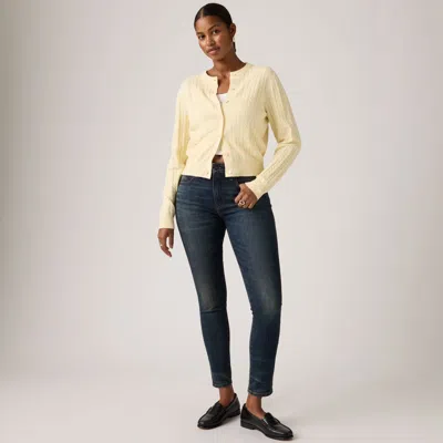 Levi's 721 High Rise Skinny Jeans In Blue