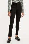 Levi's® 721 High Waist Ankle Skinny Jeans In Soft Black